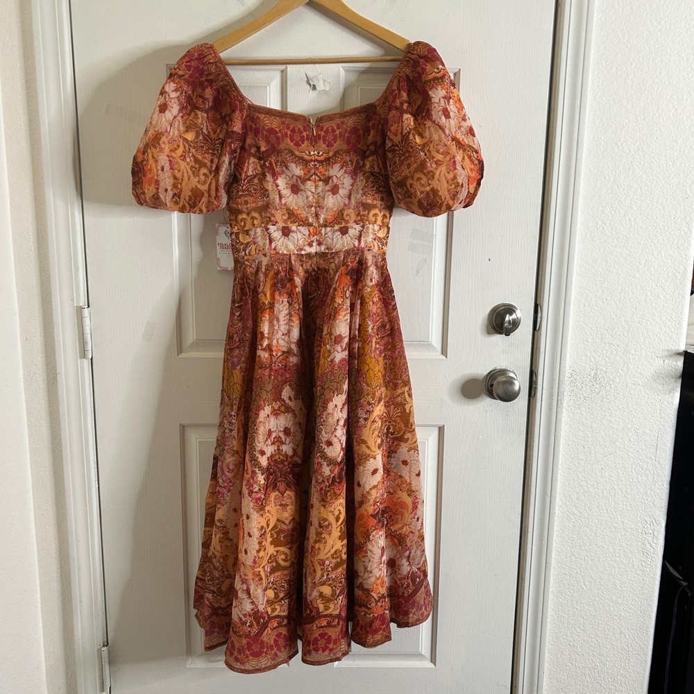 NWT Flying Tomato For Good Woven Midi Dress size S Boho Cottagecore Festival - Picture 9 of 14